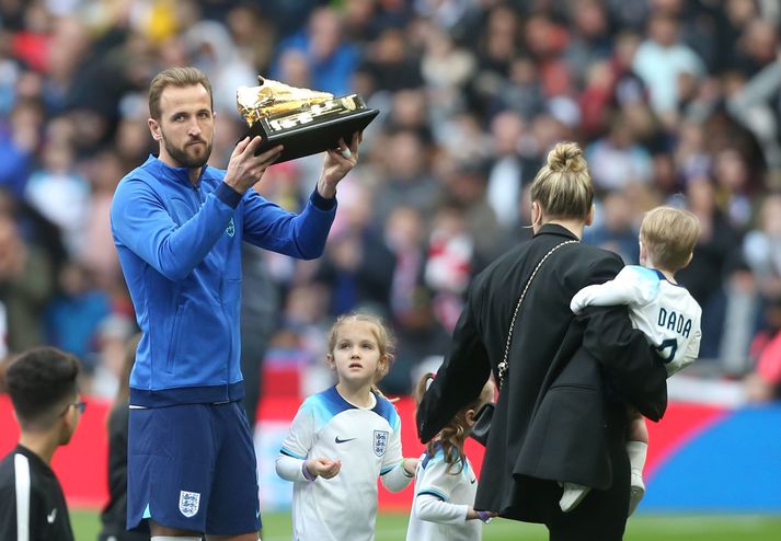 Harry Kane er markahæsti leikmaður enska landsliðsins frá upphafi.