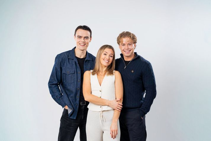 Frá vinstri eru Glanni Glæpur, Solla stirða og Íþróttaálfur.