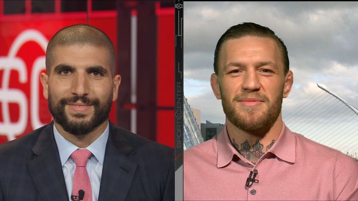 Conor í spjallinu við Helwani.