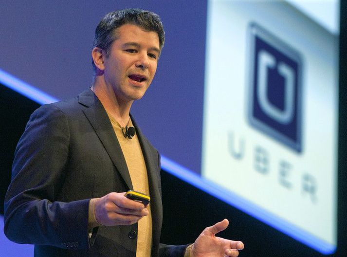 Travis Kalanick hætti hjá Uber árið 2017. Gögnin sem Guardian hefur undir höndum sýna að forsvarsmenn fyrirtækisins voru meðvitaðir um að starfsemi þess var ólögleg í mörgum ríkjum og að þeir virtu þá staðreynd að vettugi.