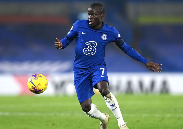 N'Golo Kanté er að glíma við meiðsli aftan í læri.