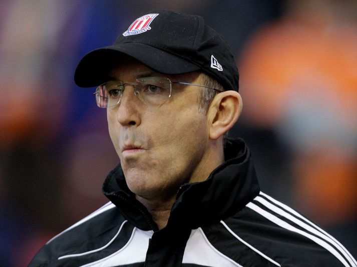 Tony Pulis, stjóri Stoke.