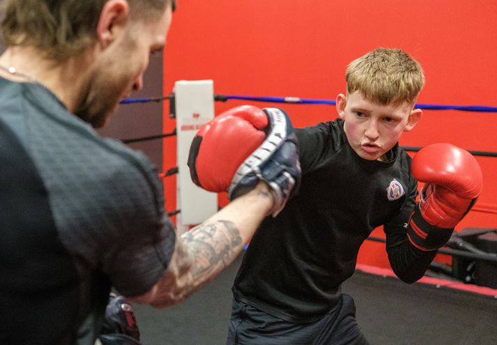 Ronald hefur náð eftirtektarverðum árangri í hnefaleikum þrátt fyrir að hafa aðeins byrjað að æfa íþróttina fyrir þremur árum síðan. 