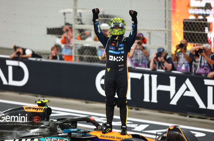 Lando Norris er heimsmeistari ökumanna í Formúlu 1 árið 2025