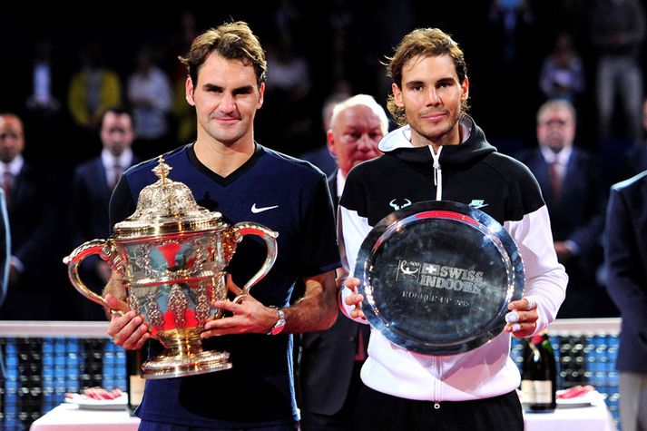 Federer og Nadal.