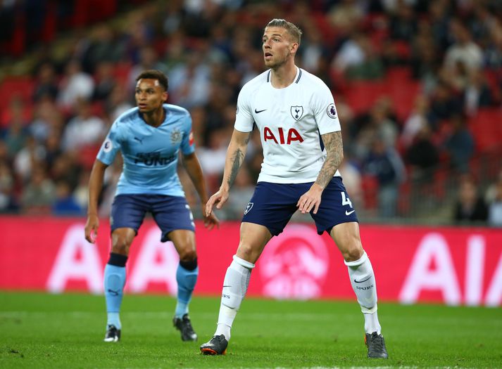 Alderweireld í leik með Tottenham. Er hann á leið á Old Trafford?