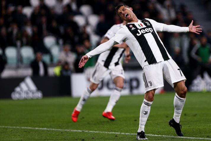Cristiano Ronaldo í leik með Juventus á leiktíðinni.