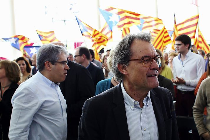 Artur Mas var forseti heimastjórnar Katalóníu um sex ára skeið.