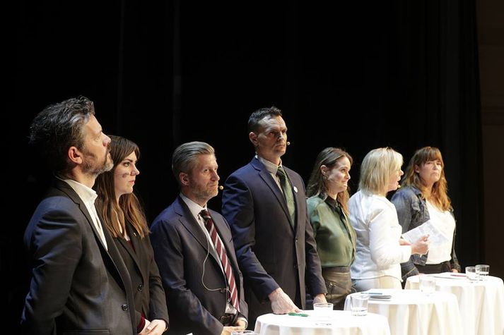 Þátt taka, Dagur B. Eggertsson, Dóra Björt Guðjónsdóttir, Eyþór Arnalds, Ingvar Jónsson, Líf Magneudóttir, Vigdís Hauksdóttir og Þórdís Lóa Þórhallsdóttir.