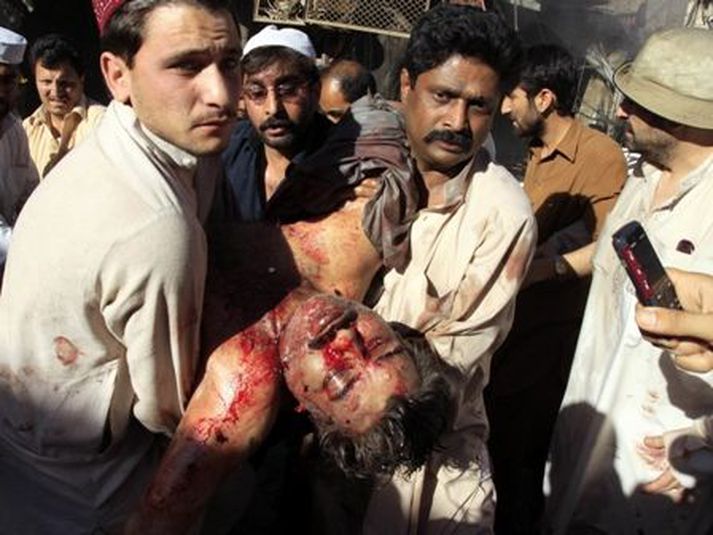 Frá öðru ódæðisverki í Pakistan.