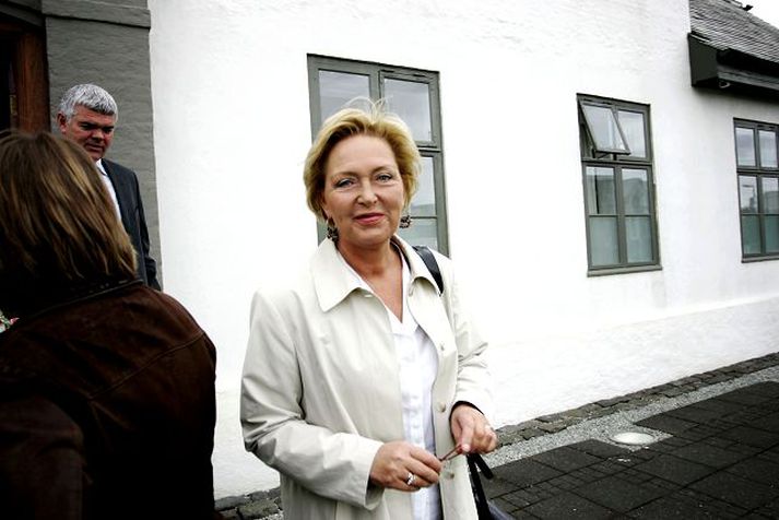 Jónína Bjartmarz umhverfisráðherra