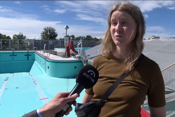 Anna Kristín Sigurðardóttir, forsöðumaður Vesturbæjarlaugar, segir að vænta megi þess að laugin verði lokuð í langan tíma næsta sumar.