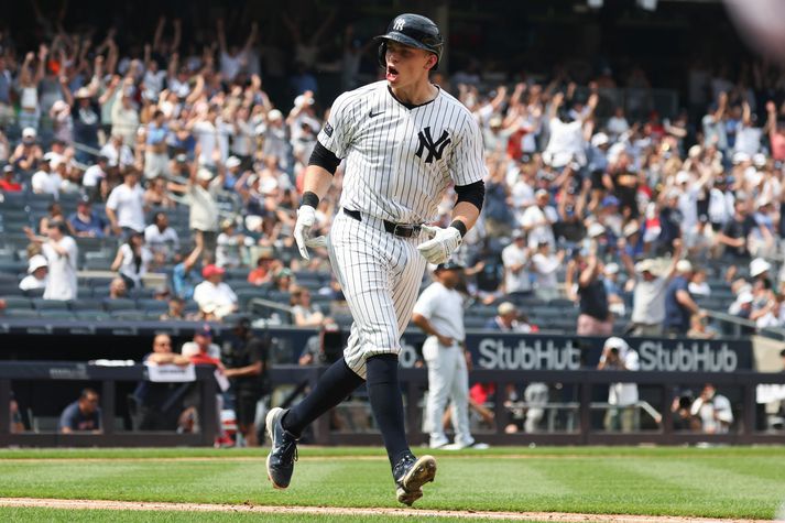 Ben Rice er lykilmaður í liði New York Yankees.