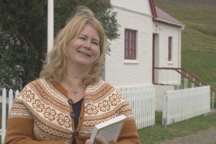 Hanna Rósa Sveinsdóttir er formaður Menningarfélagsins Hrauns.