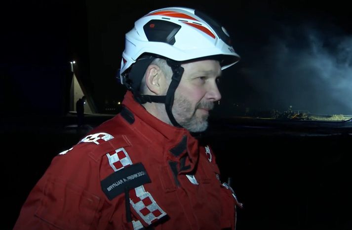 Brynjar Friðriksson, sviðstjóri hjá aðgerðasviði Slökkviliðs höfuðborgarsvæðisins.