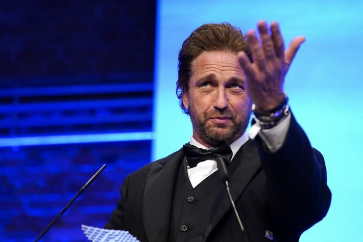 Gerard Butler hefur elskað Ísland um langa hríð.