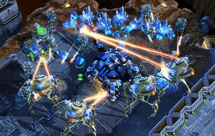 Tölvuleikurinn Starcraft er gríðarlega vinsæll í Suður-Kóreu.