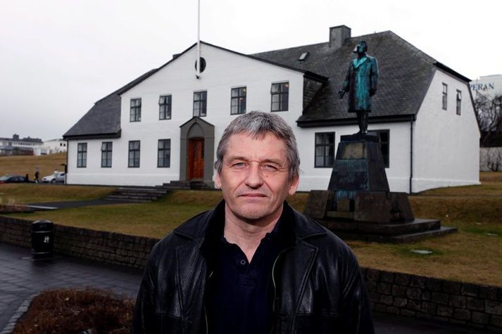 Hjálmar Jónsson, formaður Blaðamannafélagsins