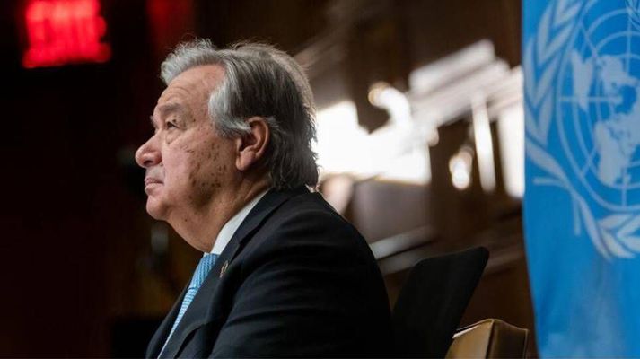 António Guterres aðalframkvæmdastjóri Sameinuðu þjóðanna.