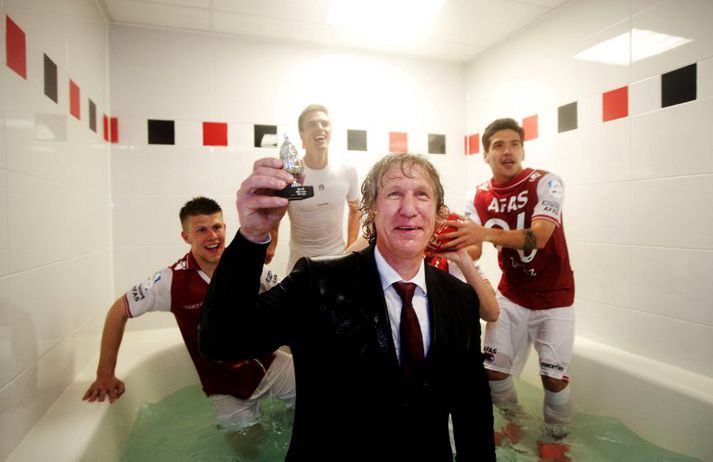 Gertjan Verbeek stýrði AZ til bikarmeistaratitils á síðustu leiktíð.