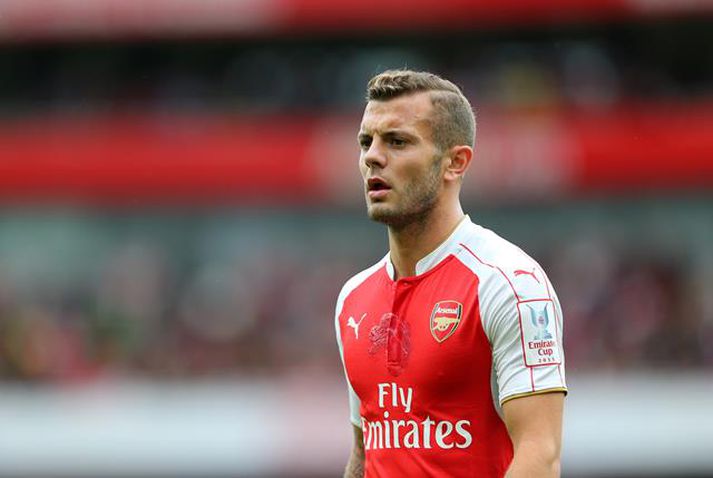Wilshere var frá í fimm mánuði á síðasta tímabili vegna meiðsla.