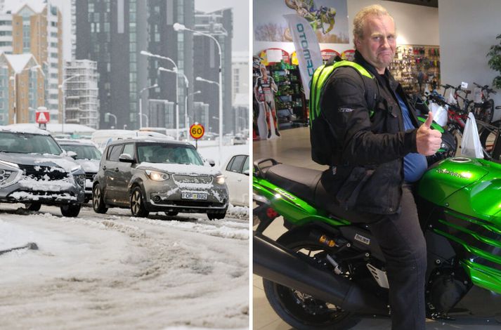 Gottlieb snjómokstursmaður telur að endurskoða þurfi verklagið við snjómokstur fyrir næstu snjókomu. 