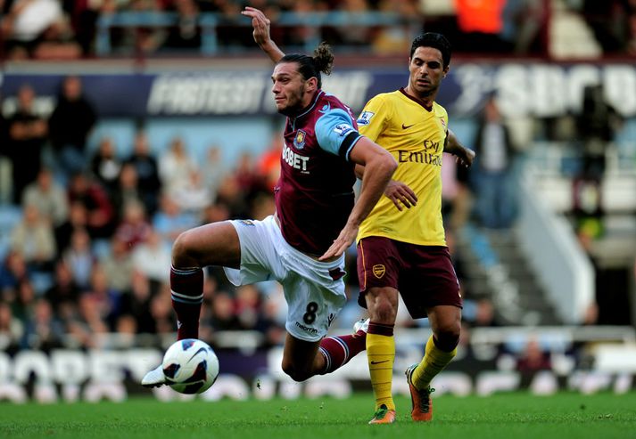 Carroll í leik gegn Arsenal.