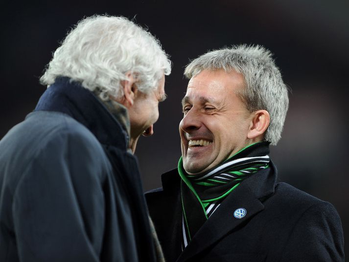Pierre Littbarski var mun kátari fyrir leik en eftir hann.