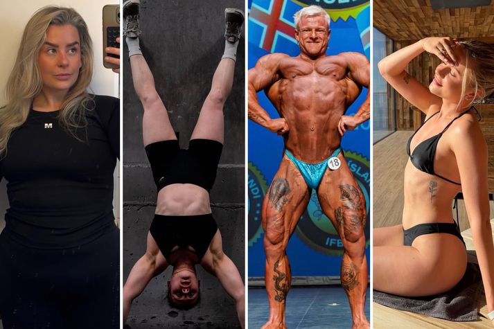 Það var líf og fjör hjá stjörnum landsins í liðinni viku.