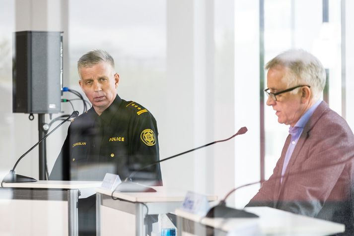 Víðir og Þórólfur verða á sínum stað.