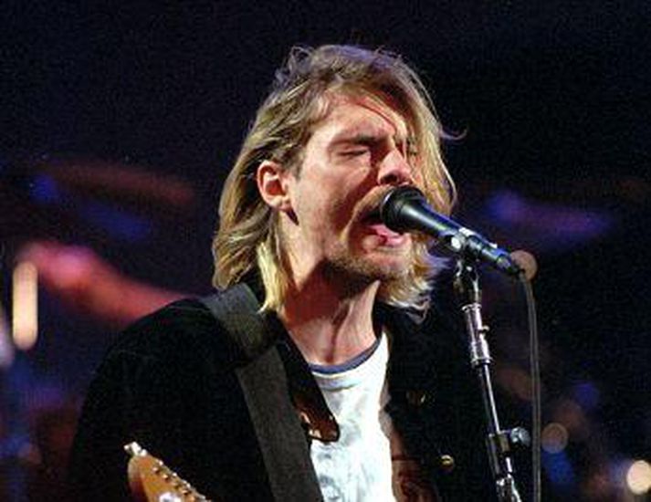 Kurt Cobain fyrirfór sér í apríl mánuði árið 1994.