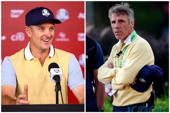 Justin Rose er stuðningsmaður Chelsea og aðdáandi Zola sem hefur golfað mikið eftir að fótboltaferlinum lauk. 