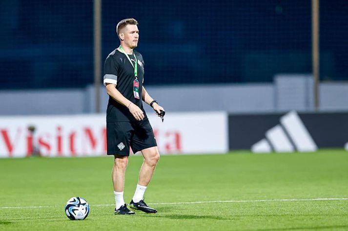 Ólafur Ingi Skúlason er landsliðsþjálfari U19-ára liðs Íslands.