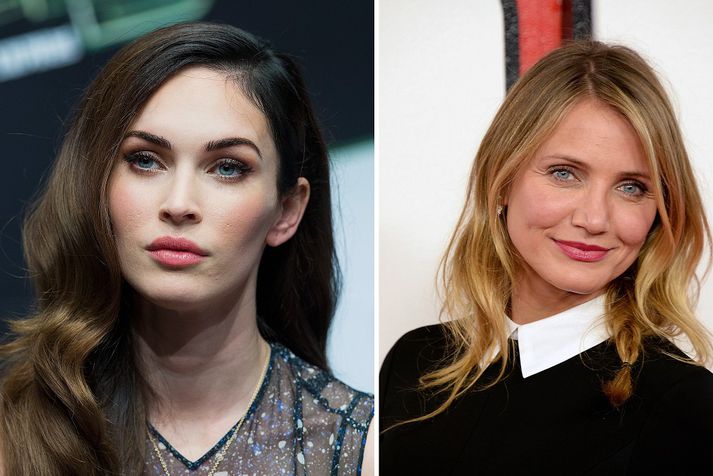 Stórleikkonurnar Cameron Diaz og Megan Fox voru báðar hlutskarpastar í sínum flokki.