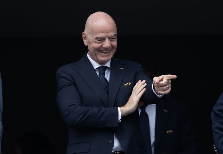 Infantino hefur verið kallaður fyrir þingnefnd vegna meintra óeðlilegra tengsla við Donald Trump.