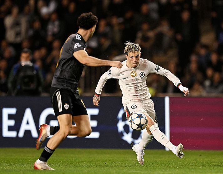 Garnacho tryggði Chelsea stig.