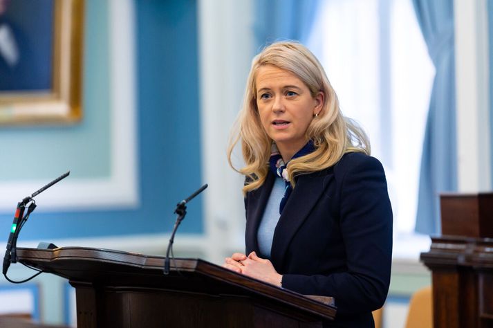 Halla hrund Logadóttir þingmaður Framsóknar. 