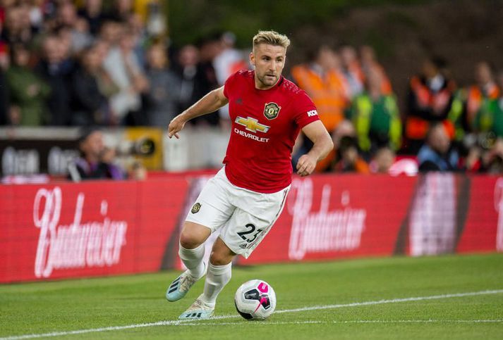 Luke Shaw hefur leikið 26 leiki í öllum keppnum á þessu tímabili.