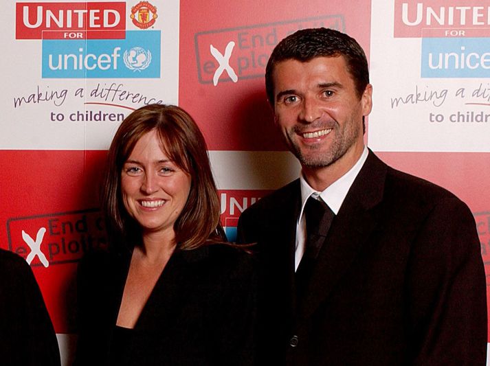 Theresa og Roy Keane hafa verið gift í aldarfjórðung.