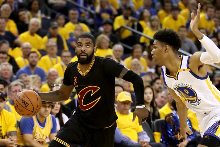 Kyrie Irving er farinn frá Cleveland.