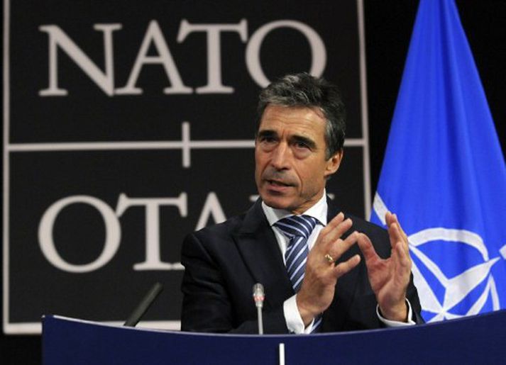 Anders Fogh Rasmussen er framkvæmdastjóri Atlantshafsbandalagsins.