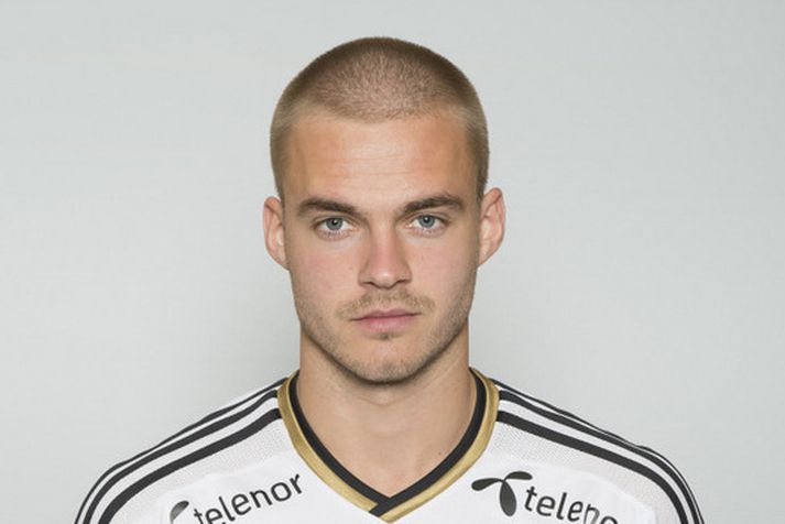 Hólmar Örn lék með Rosenborg í dag.