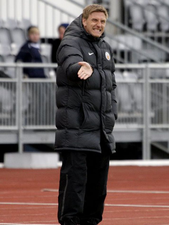 Rúnar Kristinsson þjálfari KR-inga.