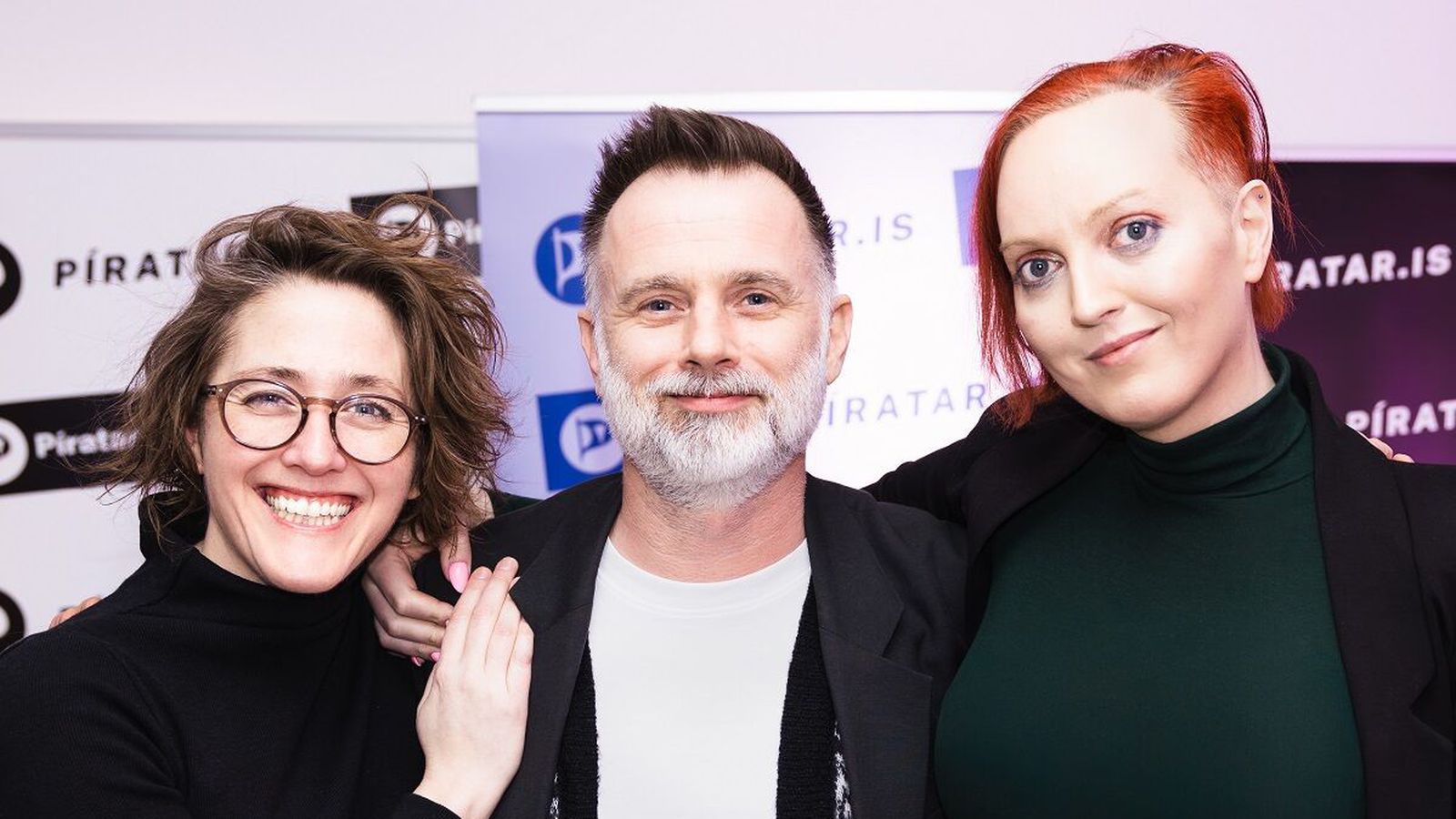 Þau verða í efstu tíu sætunum á lista Pírata