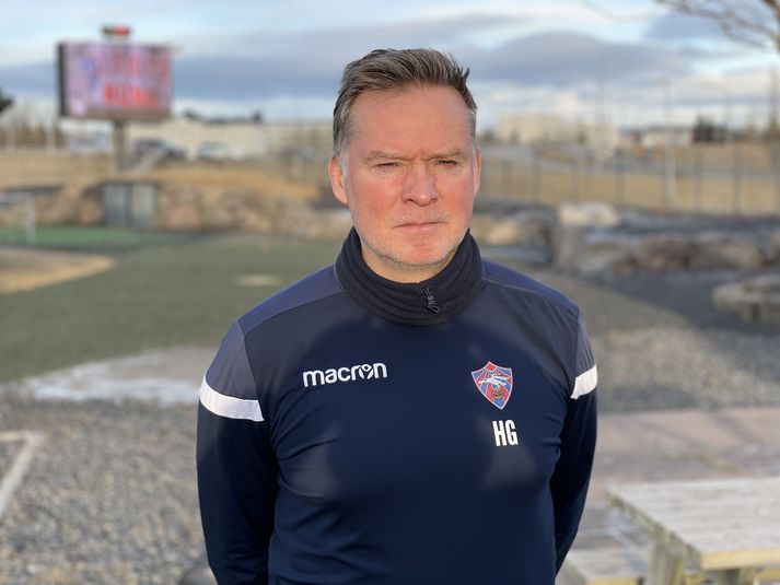 Heimir Guðjónsson, þjálfari Íslandsmeistara Vals.