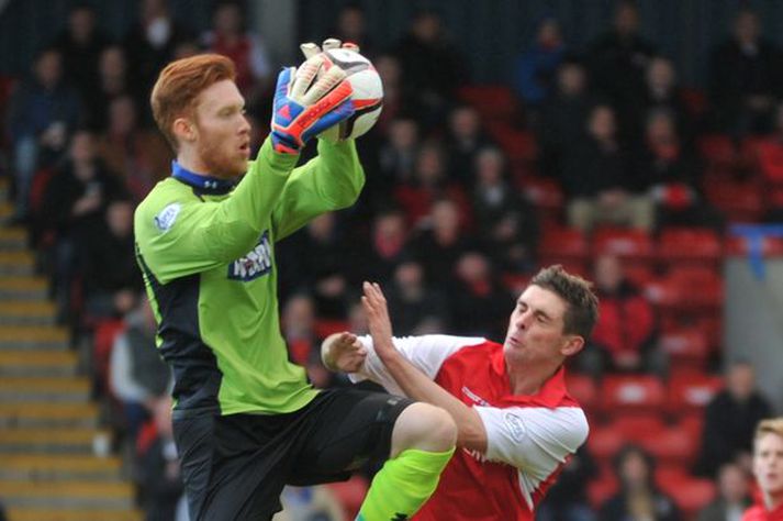 Lucas Birnstingl í essinu sínu.