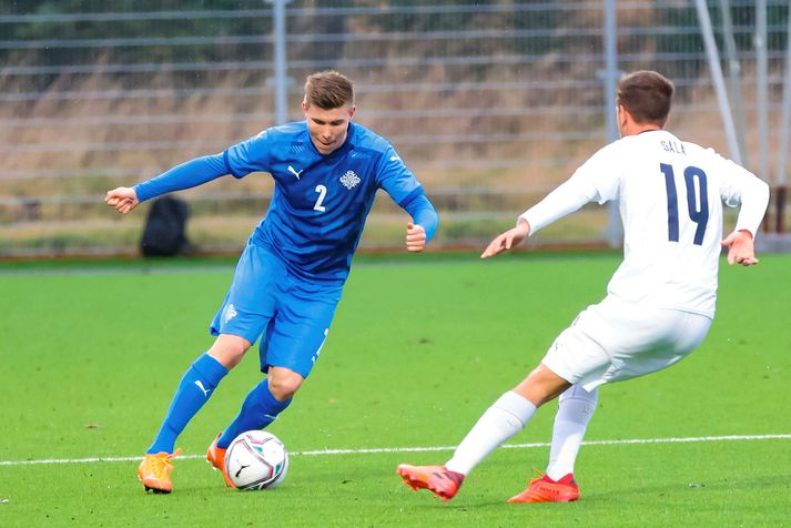 Alfons Sampsted er leikjahæstur í sögu íslenska U-21 árs landsliðsins með 30 leiki.