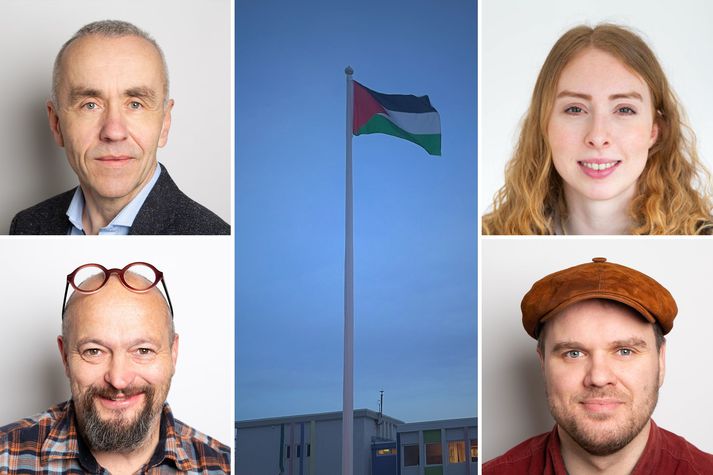 Fulltrúar sveitarstjórnar Múlaþings deildu um nýjar fánaleiðbeiningar og flöggun palestínska fánans á fundi í fyrradag.