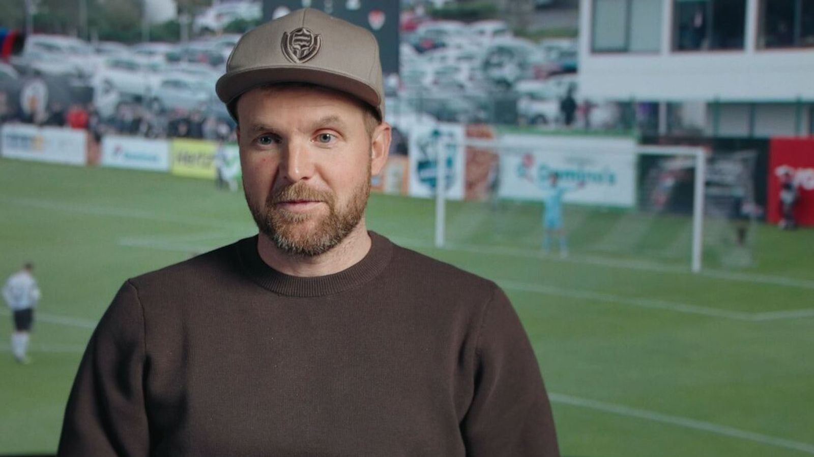 „Eins og sprengjum væri varpað á völlinn því það brjáluðust allir“