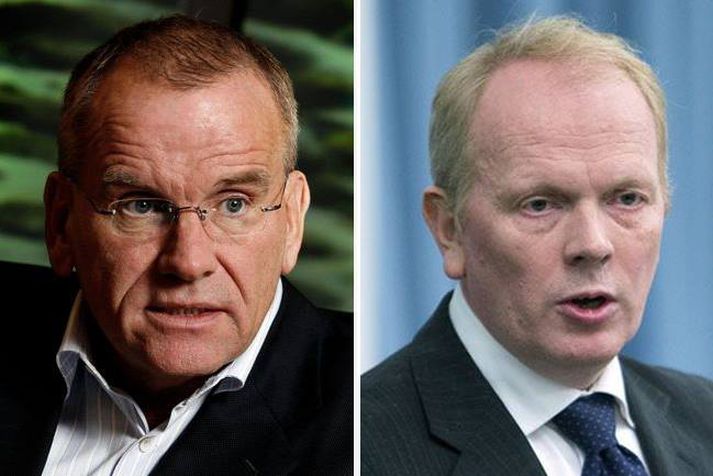 Páll Magnússon og Illugi Gunnarsson